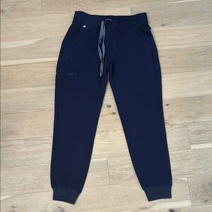 Navy Zamora jogger scrub pants